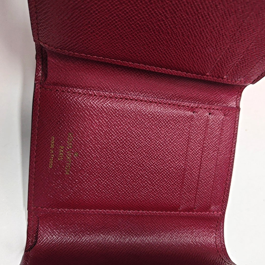 VICTORINE Monogram Coated Canvas Brown Card Holder