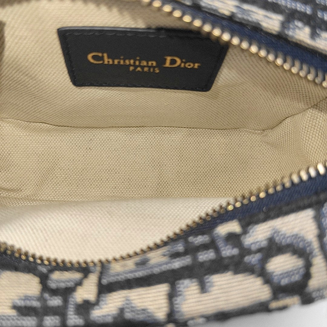 Oblique Canvas Belt Bag Beige