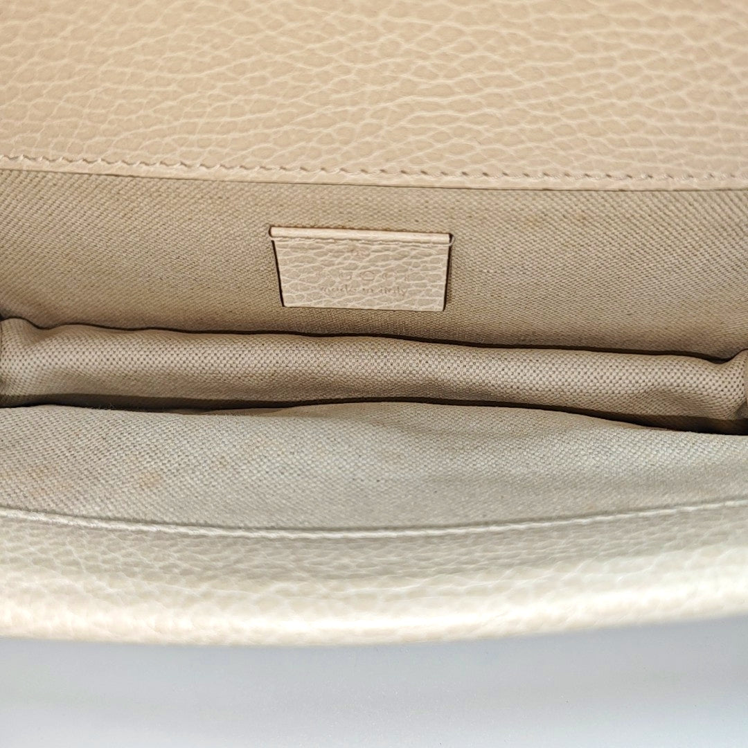 Dionysus Piel de becerro pequeña Beige