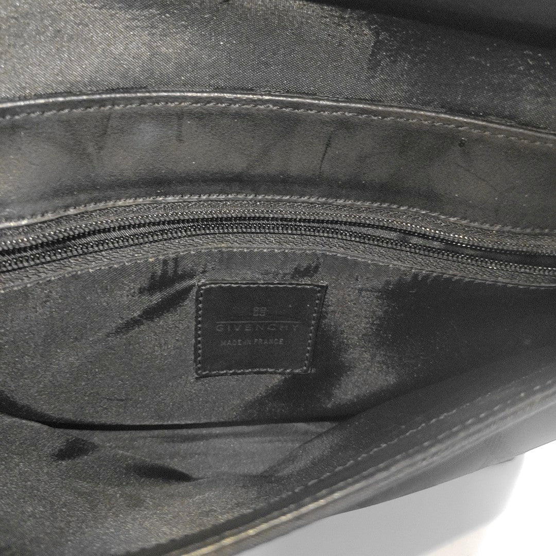 Nylon Shoulder Bag Black