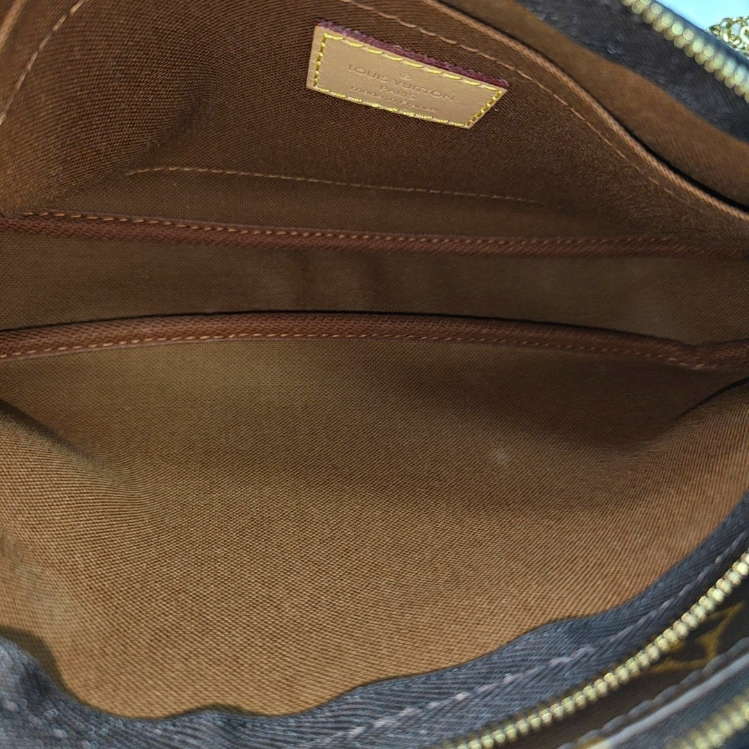 MULTI Monogram Coated Canvas Brown