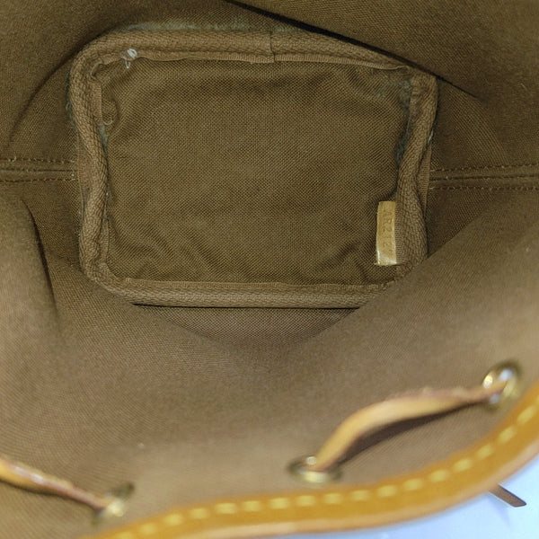 NÉONOÉ Nano Monogram Coated Canvas Brown
