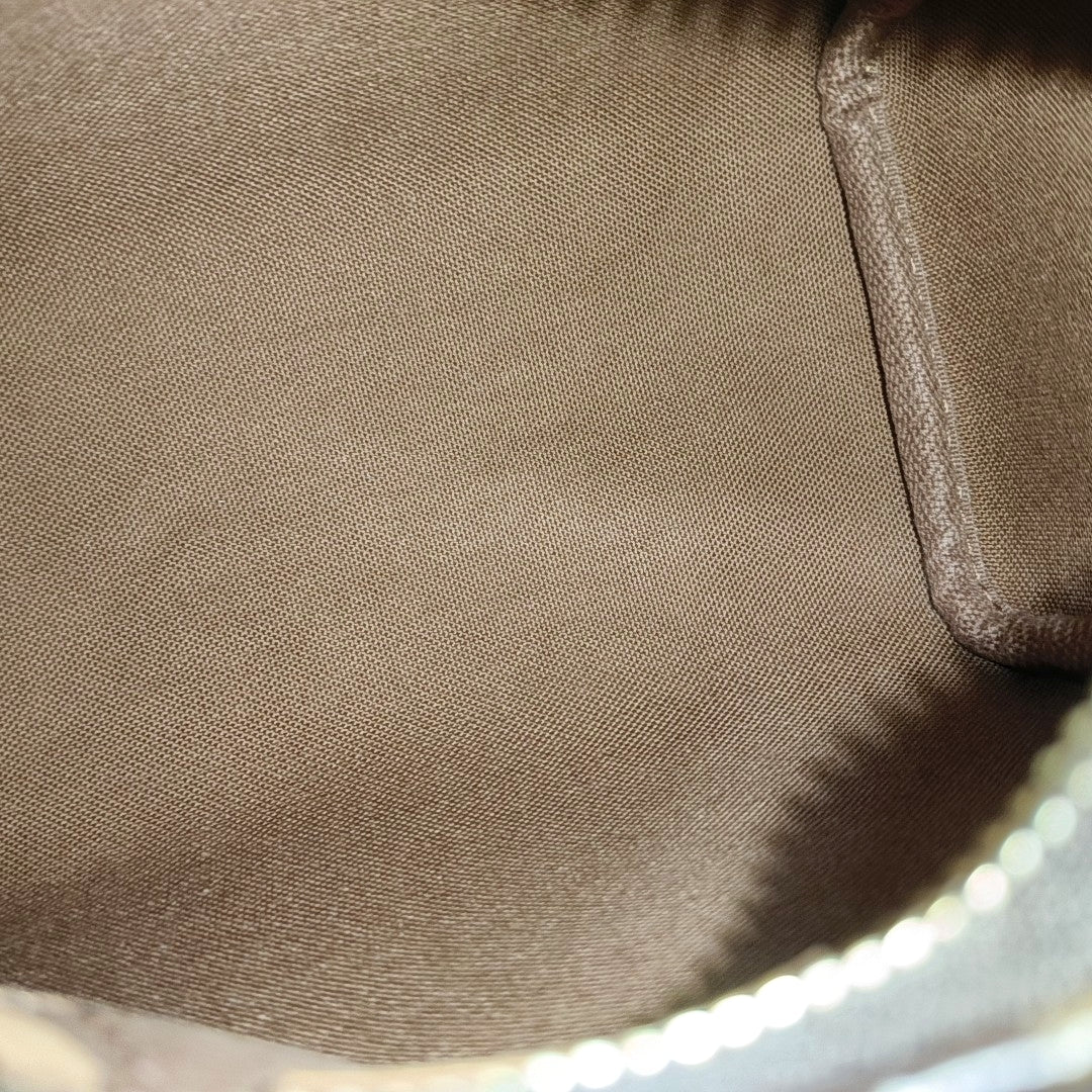 SPEEDY Nano Monogram Coated Canvas Brown