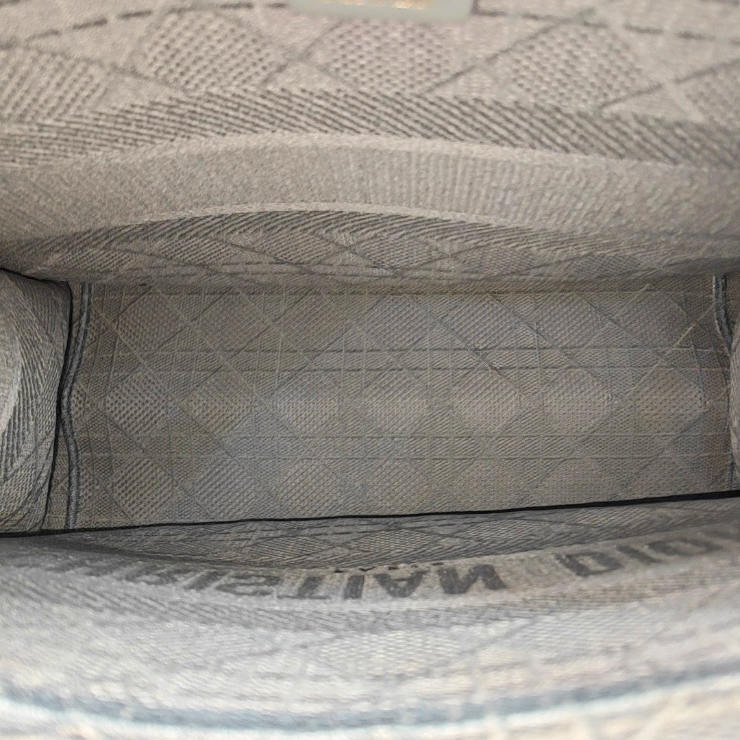 Book Tote Medium Canvas Gray