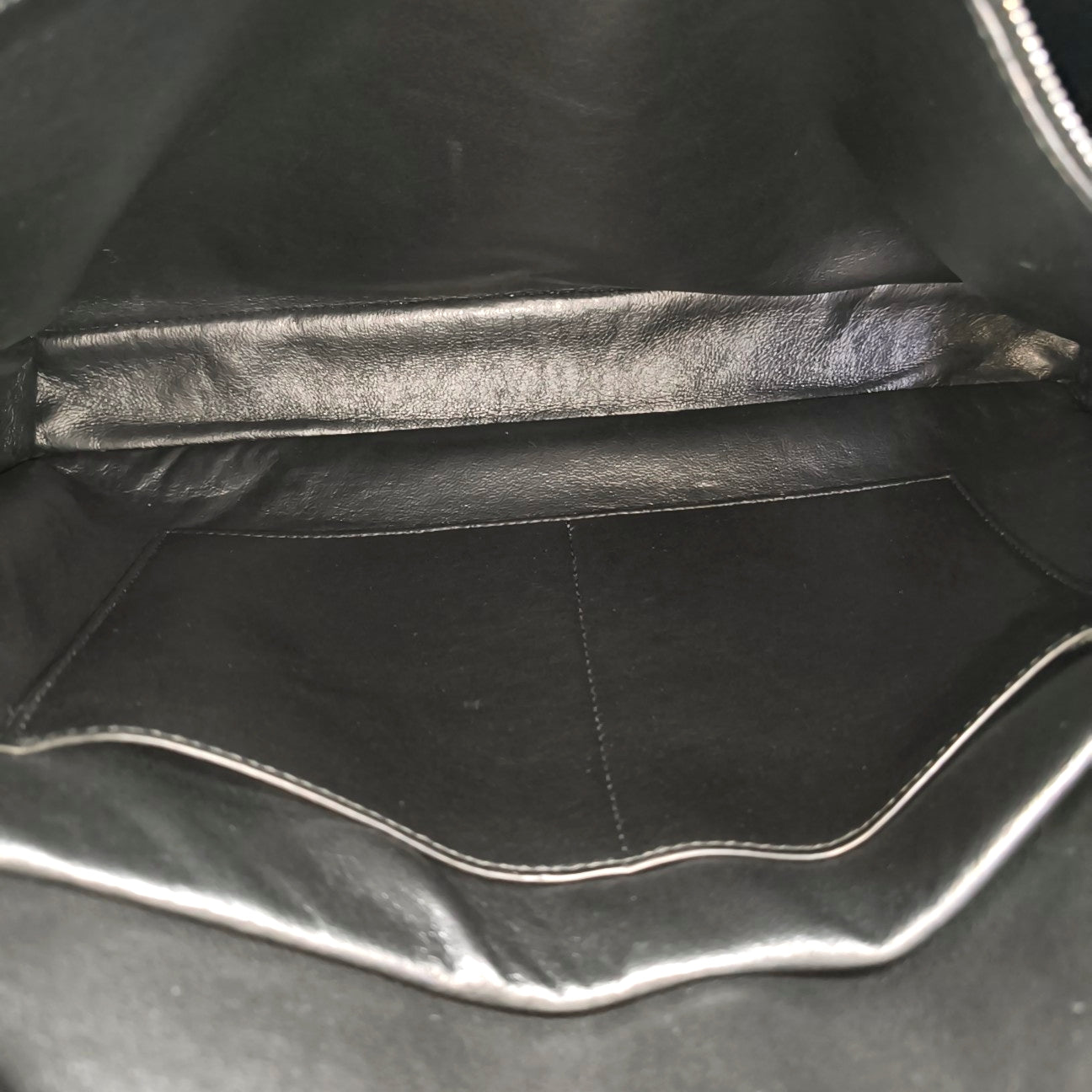 Calfskin Shoulder Bag Black
