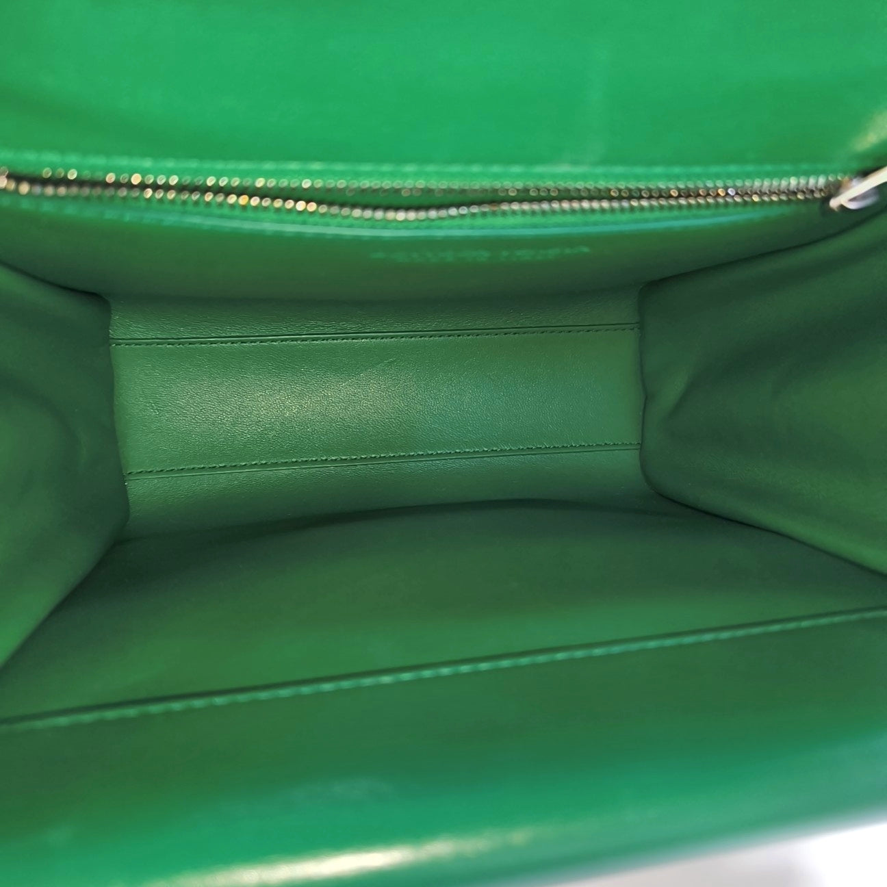 The Clip Calfskin Green