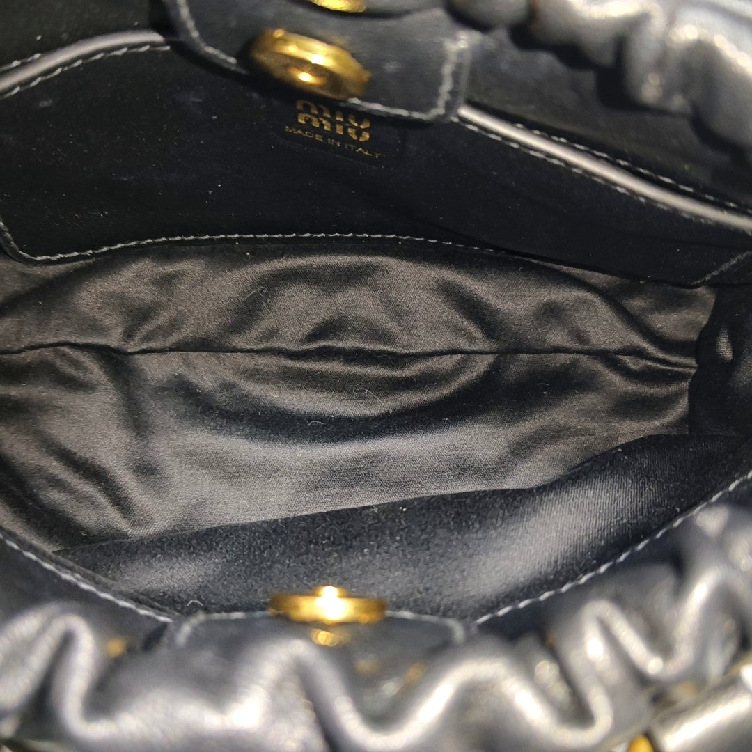Lambskin Shoulder Bag Black
