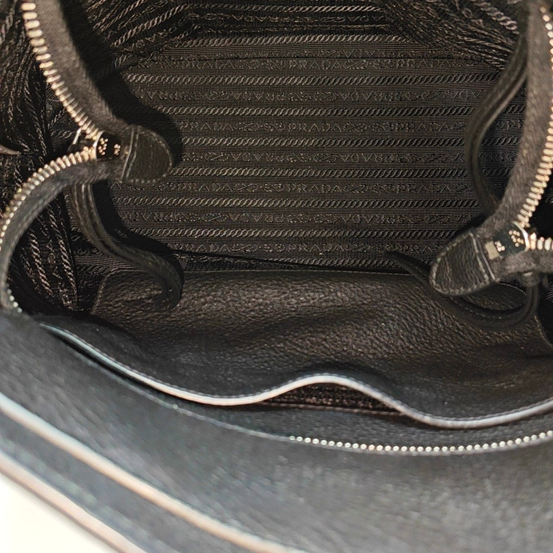 Calfskin Tote Bag Black