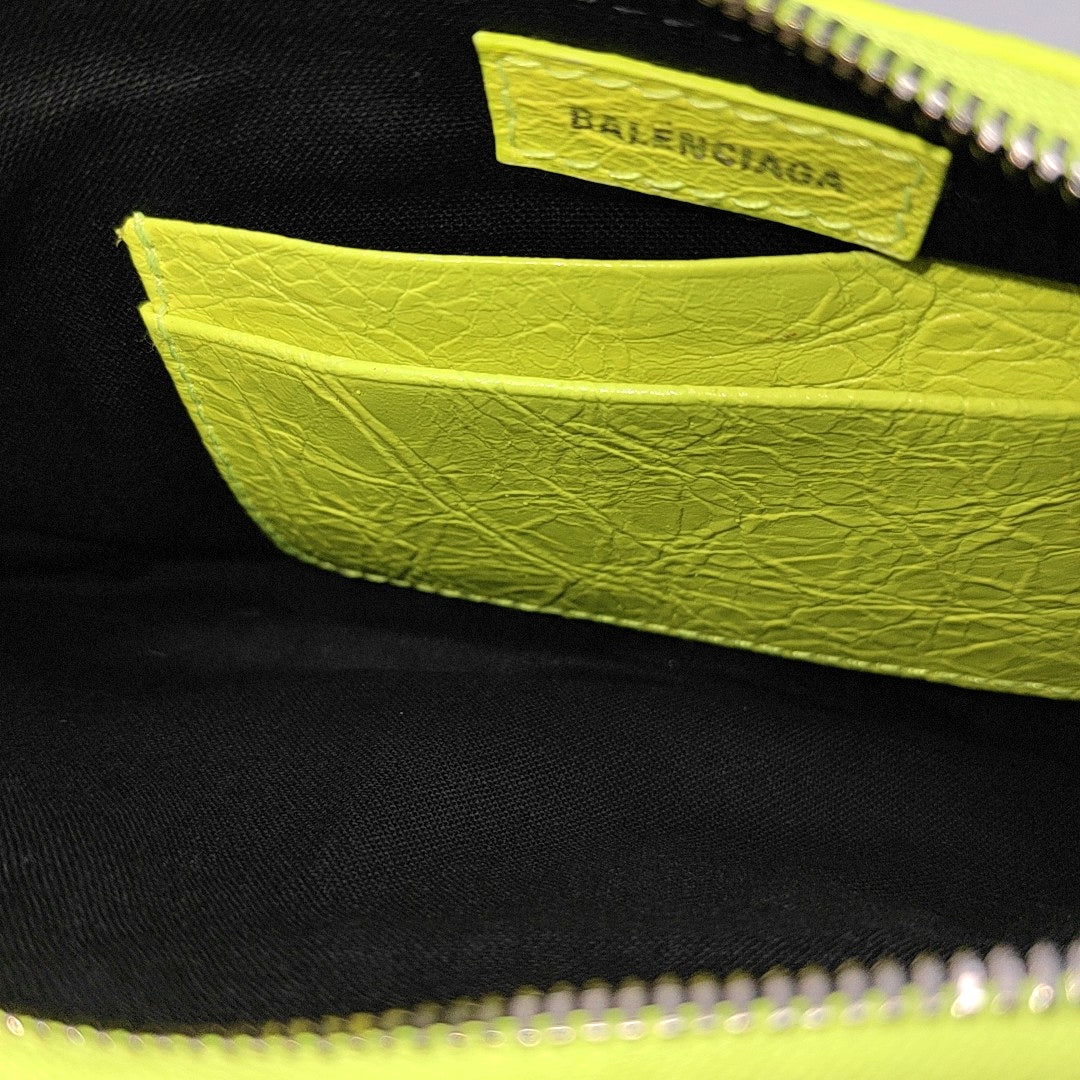 Le Cagole Mini Calfskin Green