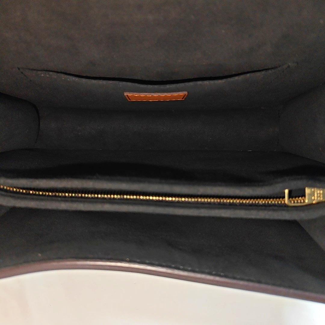 DAUPHINE MM Monogram Coated Canvas Brown