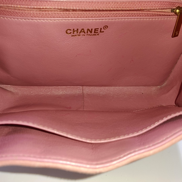 Quilted Suede Pink