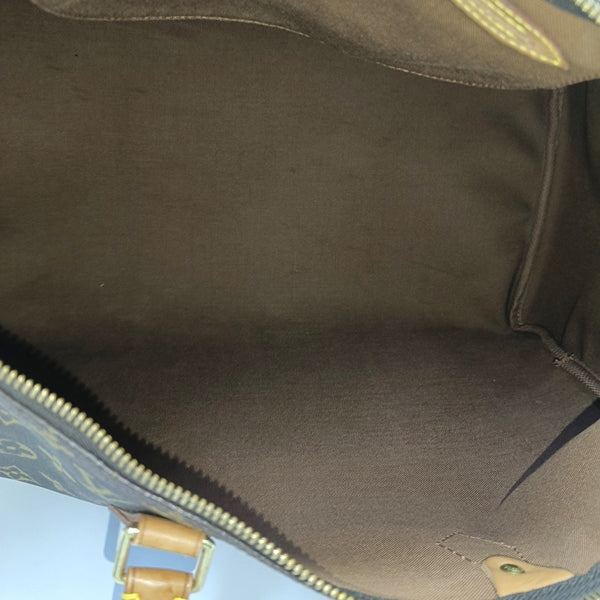 SPEEDY 40 Monogram Coated Canvas Brown
