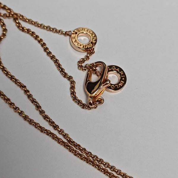 Collar BVLGARI BVLGARI de Oro Rosa de 18k