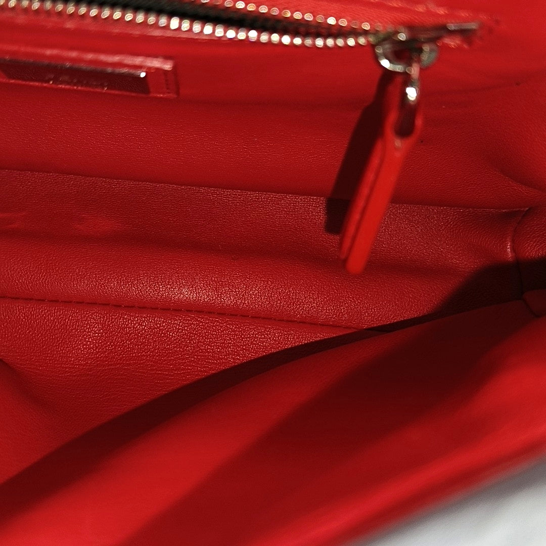 Peekaboo Calfskin Blue