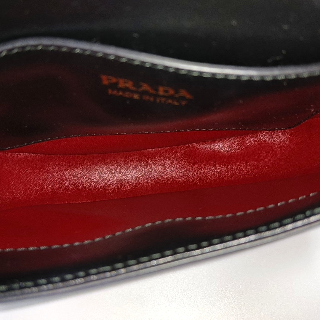 Arqué Mini Patent Leather Black