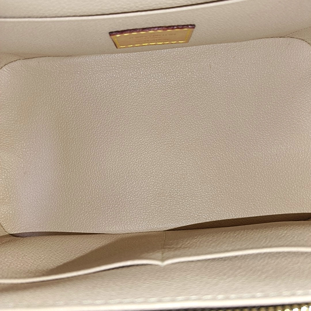 NICE BB Monogram Coated Canvas Brown