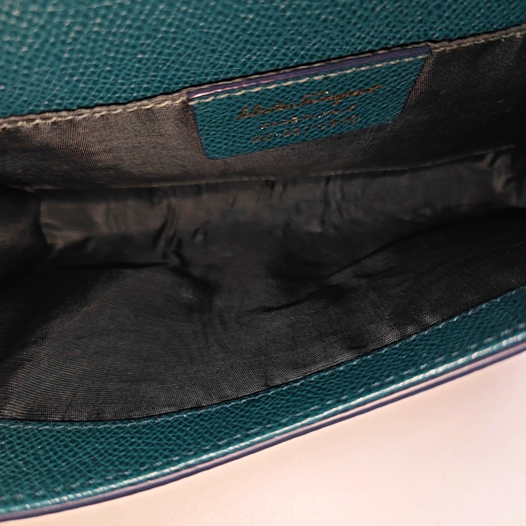 Ginny Mini Calfskin Green