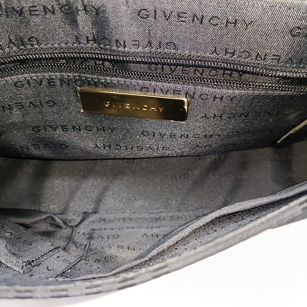 Canvas Shoulder Bag Black