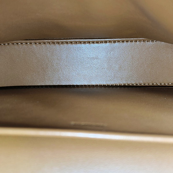TRIOMPHE Small Coated Canvas Brown