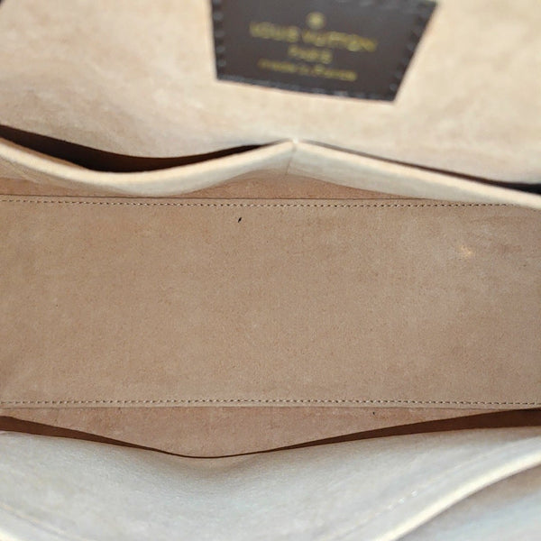 KENSINGTON BOWLING Damier Ebene Coated Canvas Brown