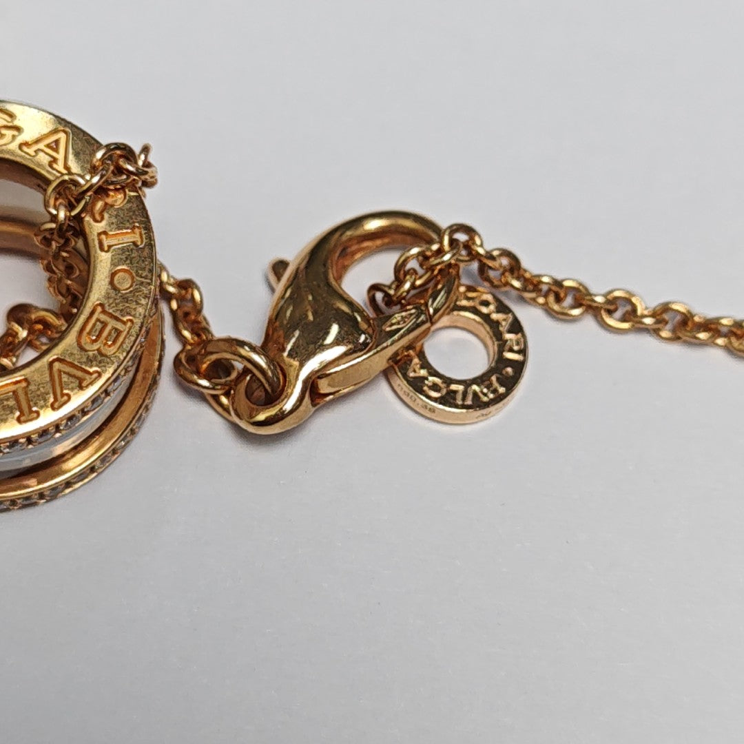 B.ZERO1 18k Rose Gold Necklace