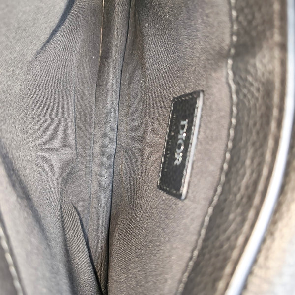 Saddle Small Calfskin Black