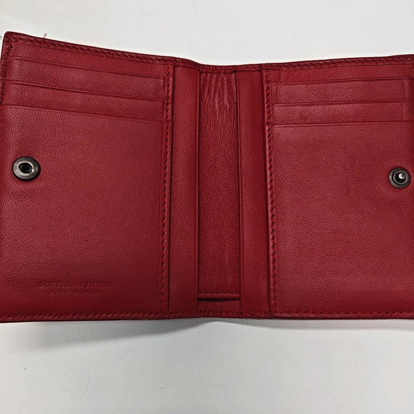 Lambskin Wallet Red