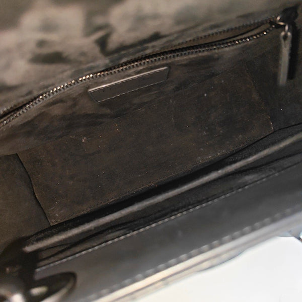 Lady Dior Medium Cannage Calfskin Black
