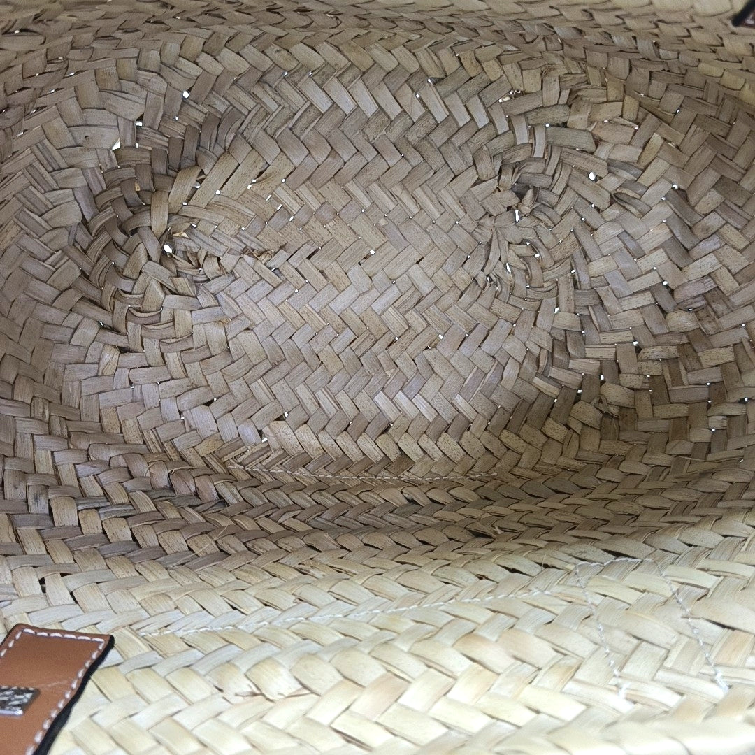 Basket Straw Beige