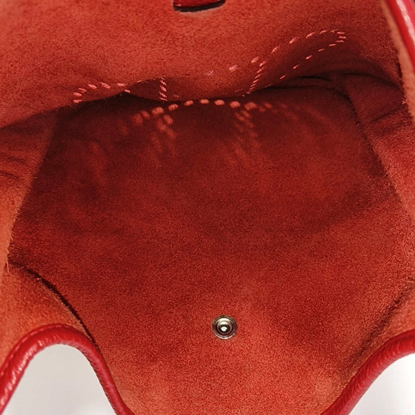 Authenticated pre-owned  Evelyne PM Clemence Red - Shoulder Bag at Looply