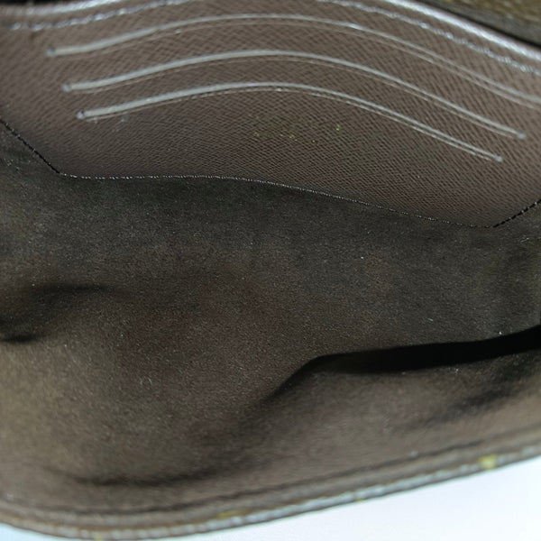 MADELEINE Monogram Coated Canvas Brown
