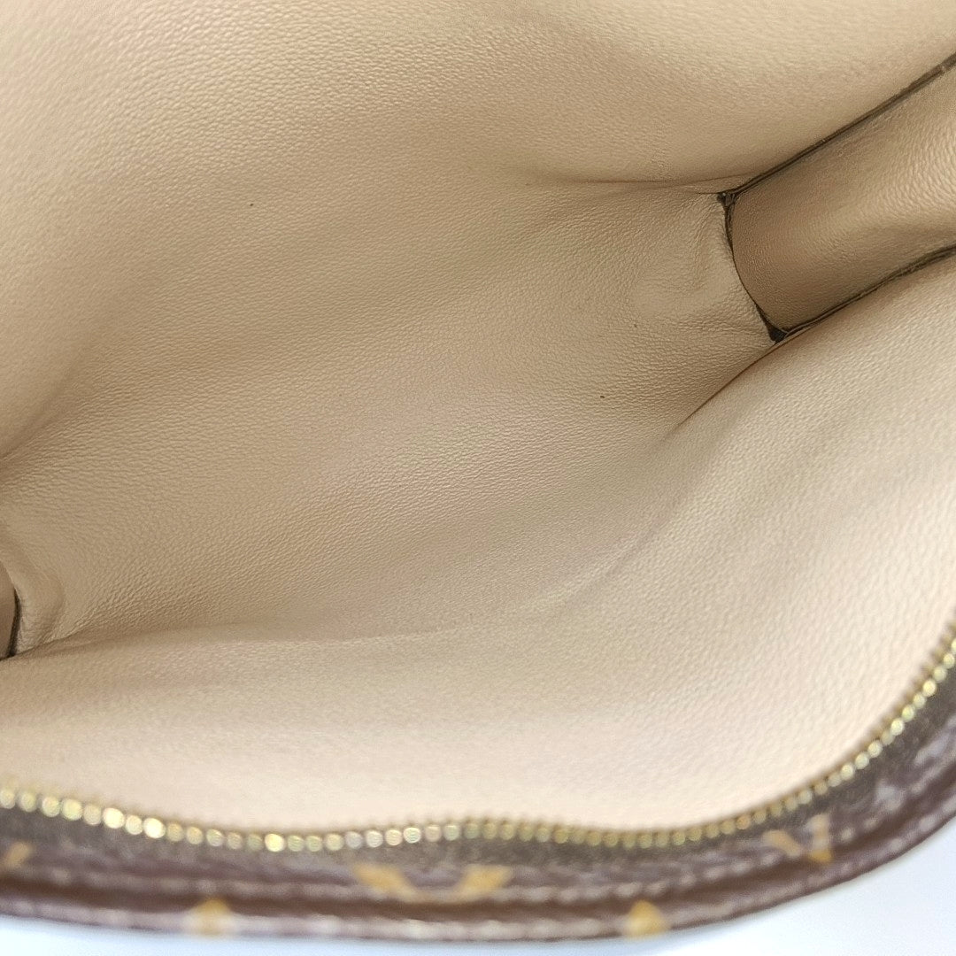 TOILET POCKET 26 Monogram Coated Canvas Brown