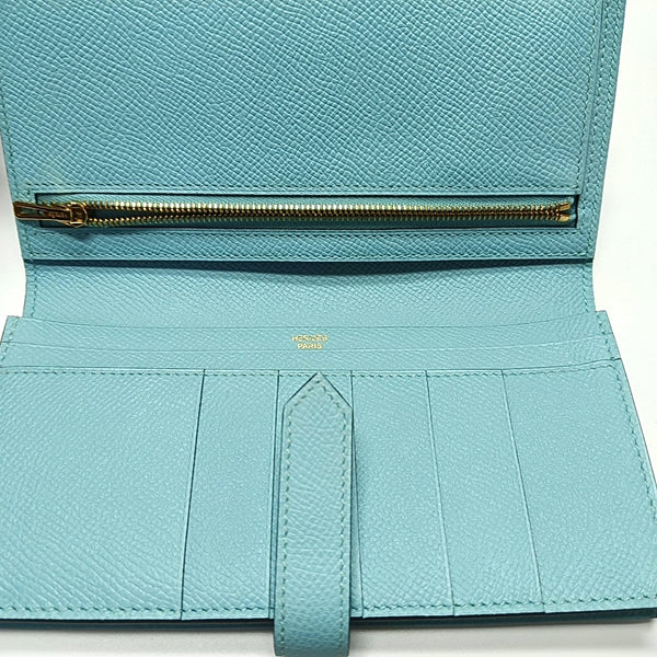 Bearn Medium Epsom Blue Wallet