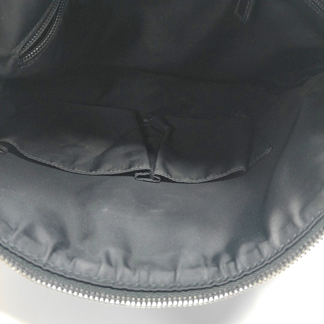 Fabric Shoulder Bag Black