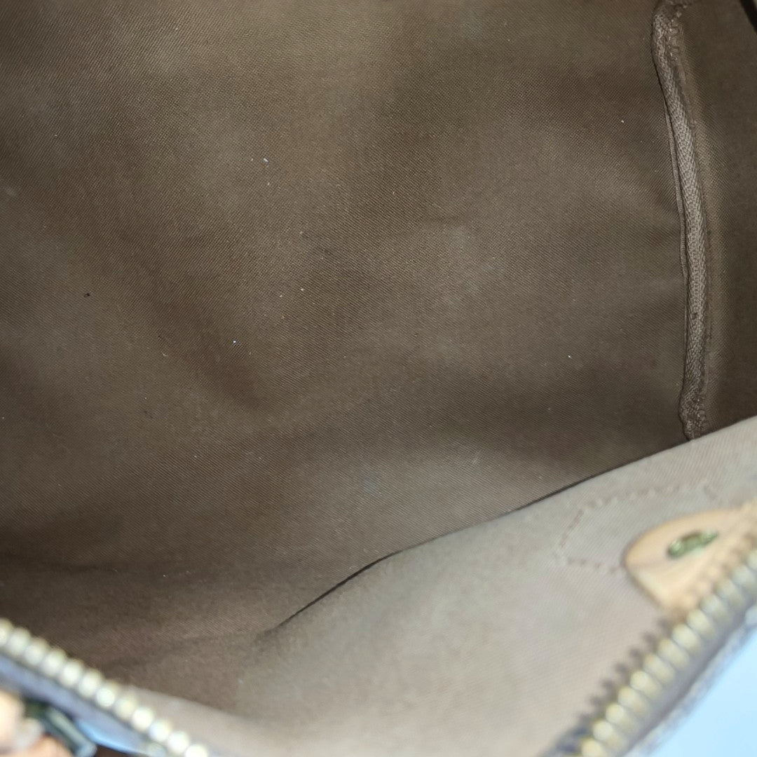 SPEEDY 30 Monogram Coated Canvas Brown