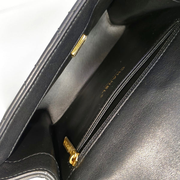 Quilted Lambskin Black