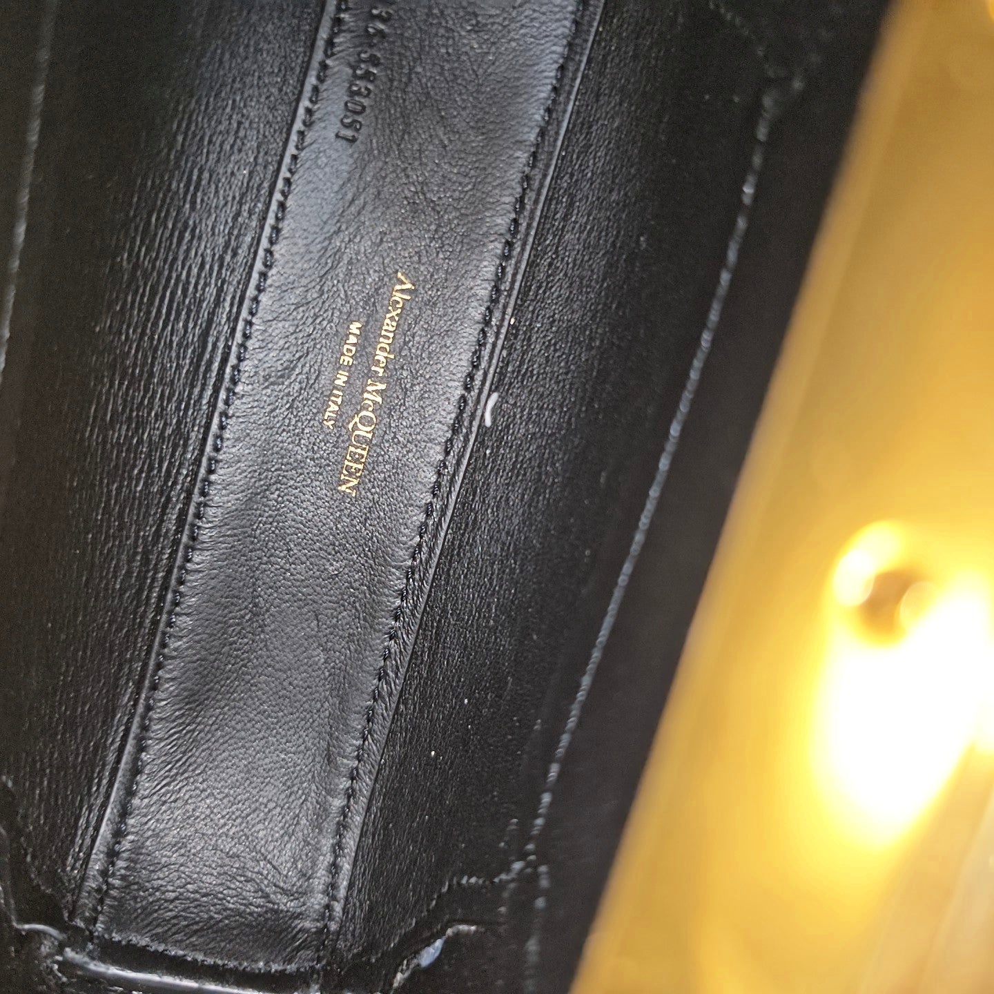 Calfskin Shoulder Bag Black