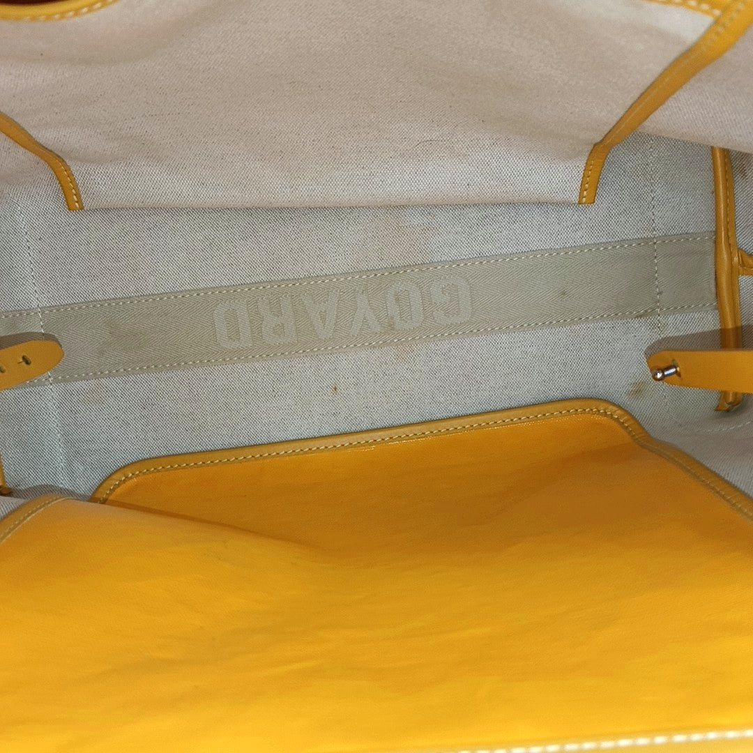 Bellechasse Biaude PM Coated Canvas Yellow