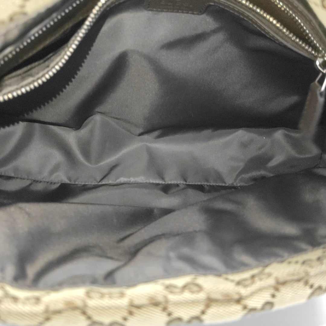 Canvas Shoulder Bag Brown