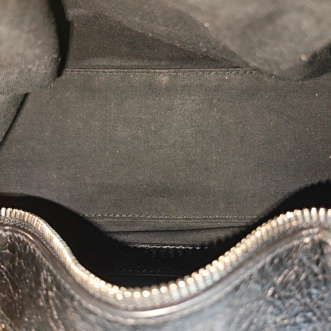 Lambskin Shoulder Bag Black