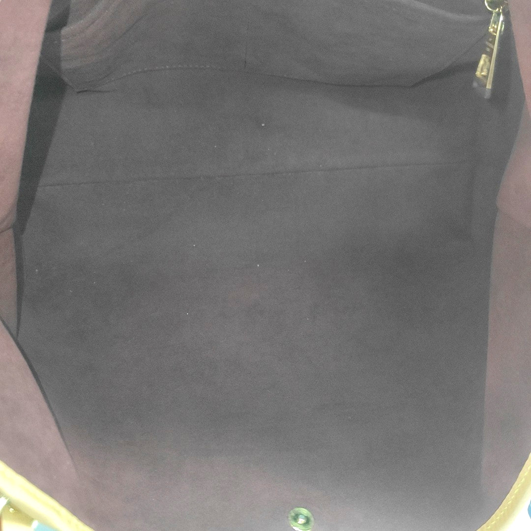 CARRYALL MM Monogram Coated Canvas Brown