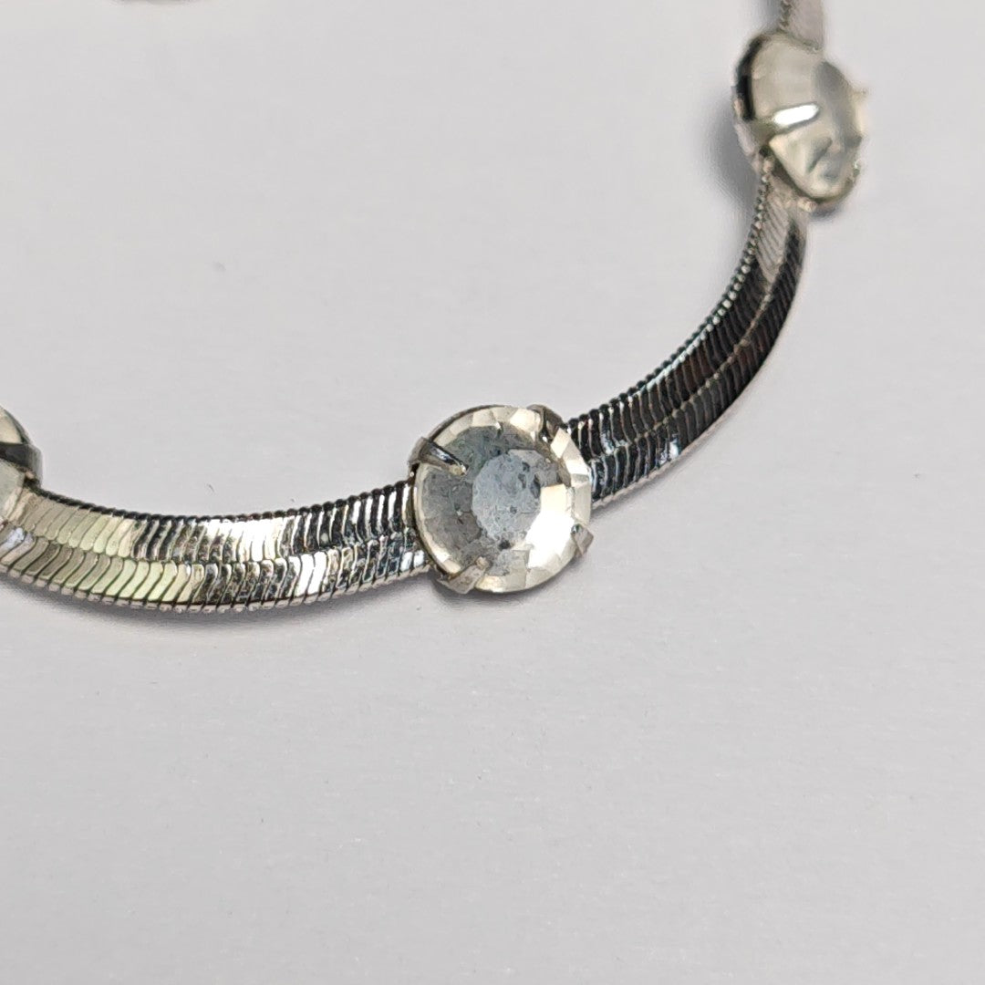 Metal Silver Necklace