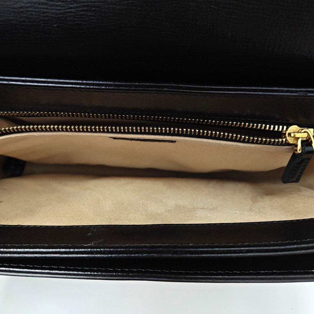 Horsebit 1955 Small Calfskin Black