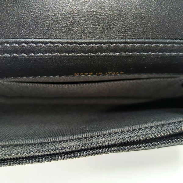 WOC Quilted Calfskin Black