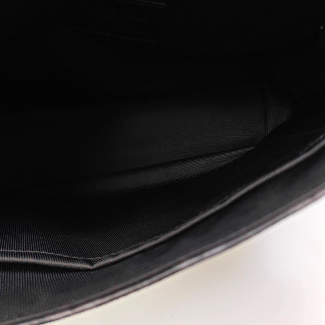 VOYAGER PM Monogram Coated Canvas Black