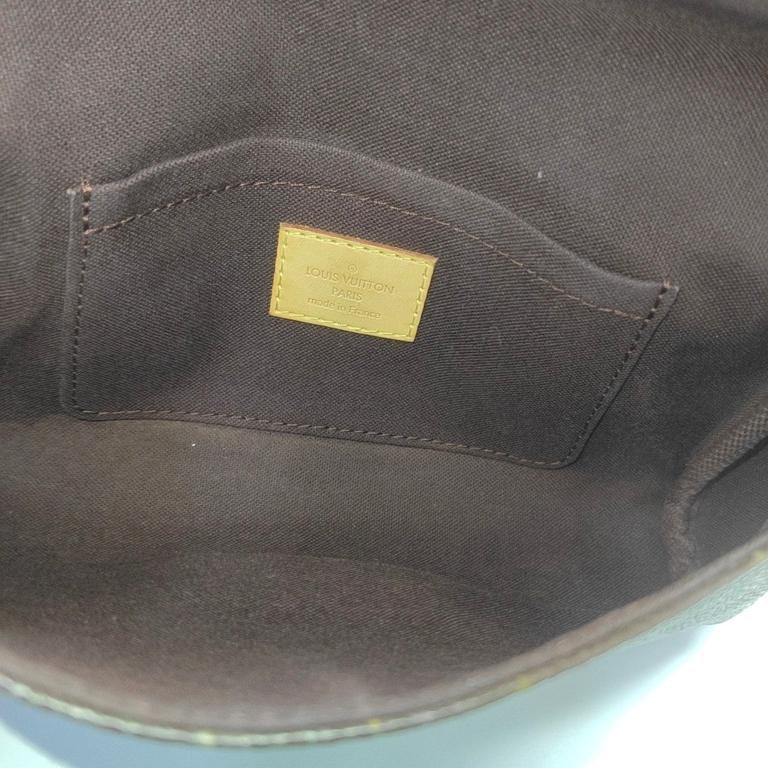 FAVORITE PM Monogram Coated Canvas Brown