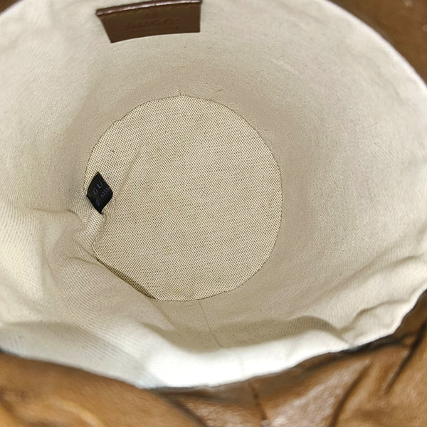 Horsebit 1955 Small Coated Canvas Beige