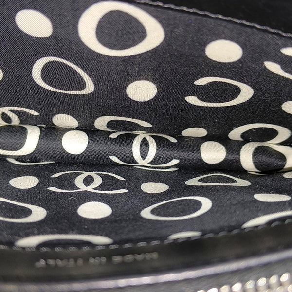 Quilted Grained Calfskin Black