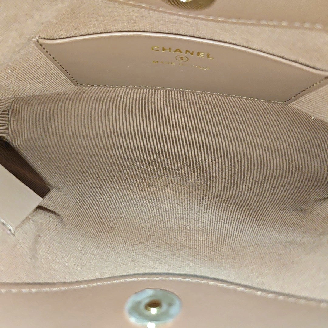 CHANEL 31 Quilted Lambskin Brown