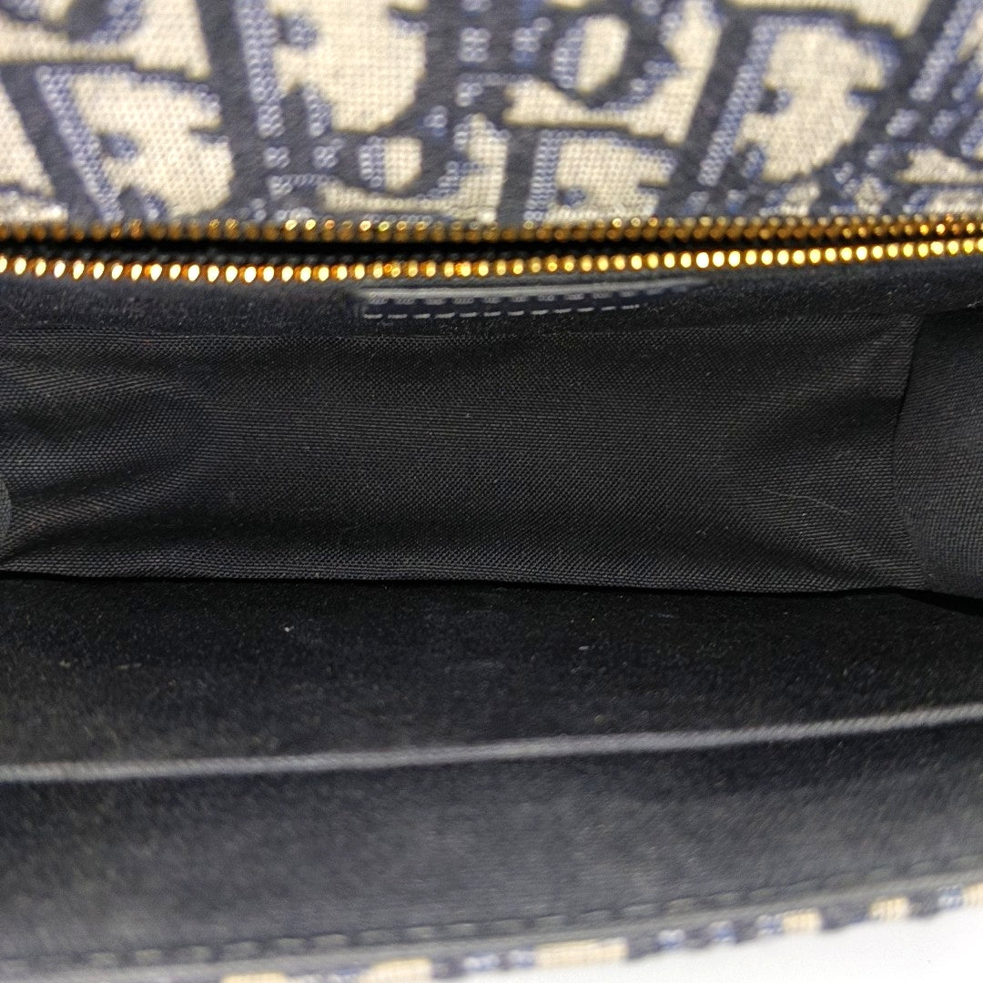 30 Montaigne Oblique Canvas Blue